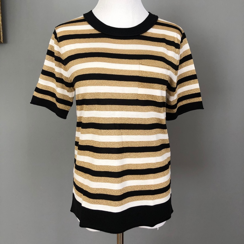 Sonia Rykiel striped top, size: XS
